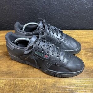 Adidas Yeezy Powerphase Calabasas Shoes Mens Size 10 Black CG6422